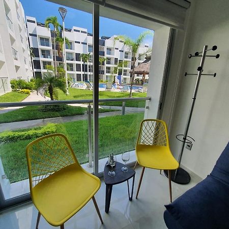 Departamento De Lujo En Manzanillo, Planta Baja Frente A La Alberca Apartment Exterior photo