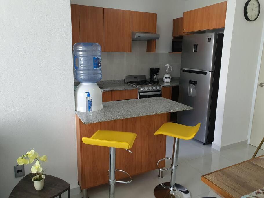 Departamento De Lujo En Manzanillo, Planta Baja Frente A La Alberca Apartment Exterior photo